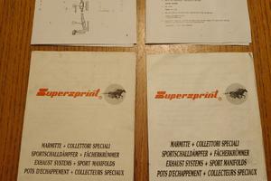 Certificati omologazione scarico Supersprint