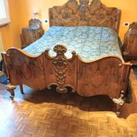 Camera da letto completa in radica di noce