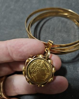 20 Franchi Cerere – Marengo Francese Oro 1851