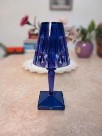 Lampada Kartell Battery Viola nuova