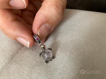 Pandora Tartaruga Rosa 798939C02 Murano 925