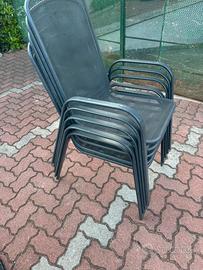 Sedie da giardino