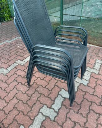 Sedie da giardino