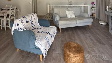 Divano 2 posti e Poltrona ikea