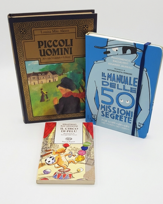 Lotto 3 libri ragazzi