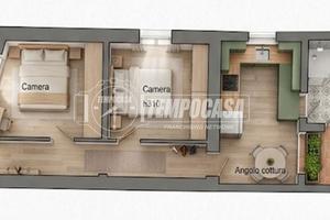 SOLUZIONE SEMINDIPENDENTE CON TERRAZZO A MILAZZO.
