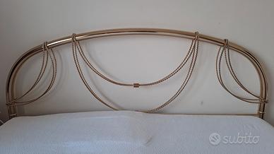 letto in ottone completo di rete