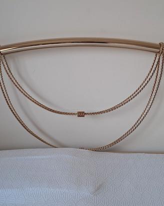 letto in ottone completo di rete