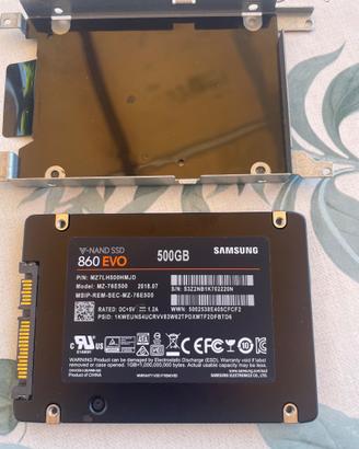 Scheda SSD 500GB Samsung 860 EVO