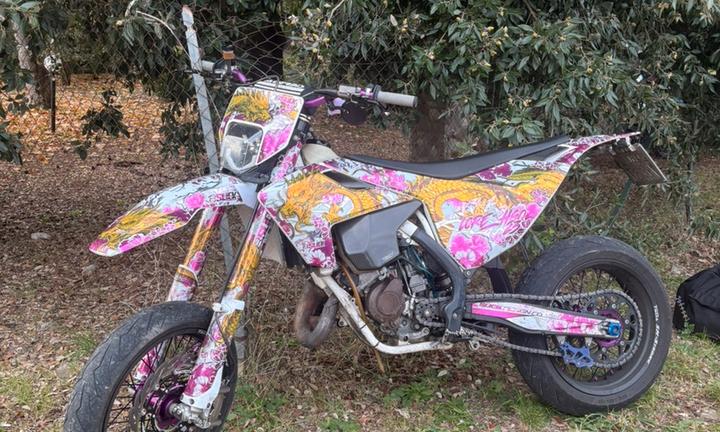 Hsqvarna tx 125 2017 omologato motard