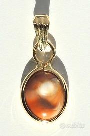 Pendente in oro con occhio di S. Lucia – 2,5 cm