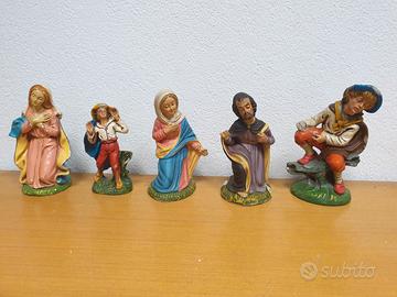 EUROMARCHI - statuine presepe cartapesta