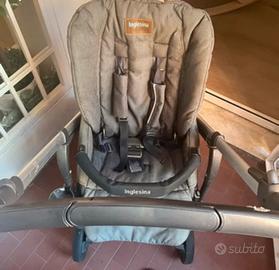 Trio inglesina color jeans