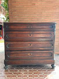 Comò cappuccino noce