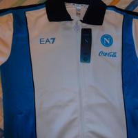 SSC Napoli Giacca Anthem Euro Bianca 2025/2026