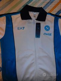 SSC Napoli Giacca Anthem Euro Bianca 2025/2026