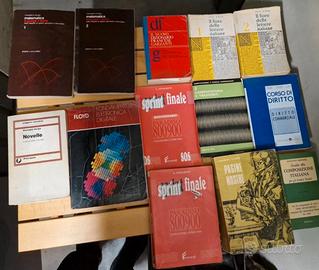 Libri scolastici vari