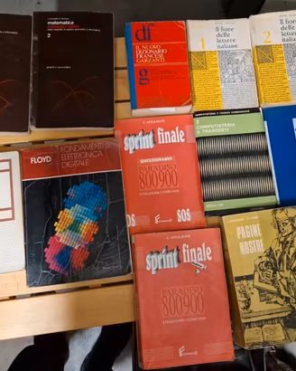 Libri scolastici vari