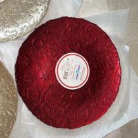 Centrotavola Natalizio Brandani rosso