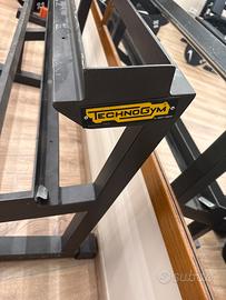 Rastrelliera porta manubri technogym