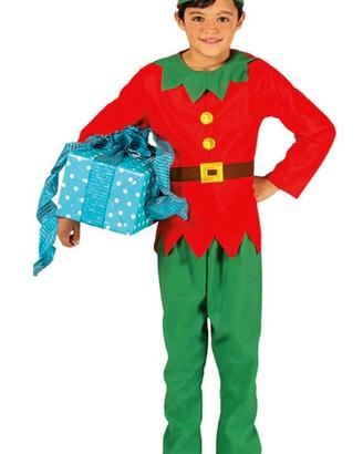 Completo da Folletto Elfo aiutante di Babbo Natale