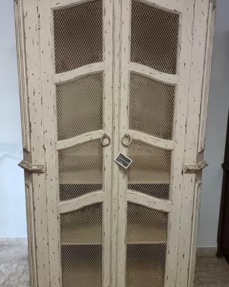 Armadio legno massello shisham artigianale