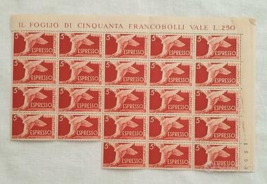 ITALIA - REPUBBLICA -Democratica 1945