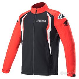GIUBBINO SOFT JACKET HONDA/ALPINESTAR ANTIVENTO TE