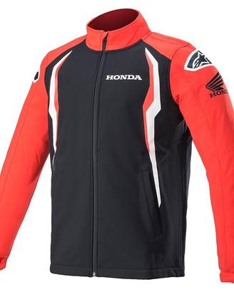 GIUBBINO SOFT JACKET HONDA/ALPINESTAR ANTIVENTO TE