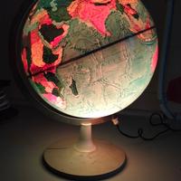 mappamondo luminoso 1972  Scan-Globe a/s type 2
