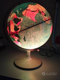 mappamondo luminoso 1972  Scan-Globe a/s type 2