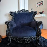 Poltrona Barocco Trono King Queen