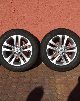 Cerchi con gomme invernali Nissan juke e qashquai