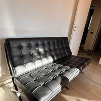 Divano pelle stile Design