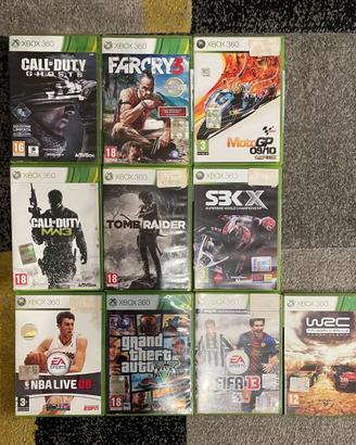 10 giochi usati per Xbox 360
