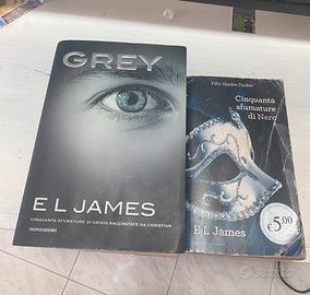 2 Libri: Grey + Cinquanta sfumature di Nero