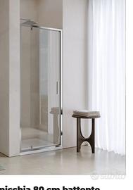 box doccia nicchia 80 cm NUOVO