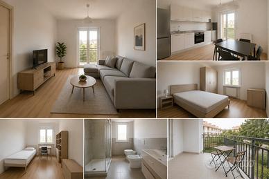 Trilocale spazioso con balcone a Borgo Trento