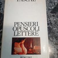 Pascal Blaise PENSIERI OPUSCOLI LETTERE. 