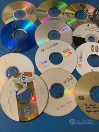 Set 21 CD scritti usati per progetti artistici