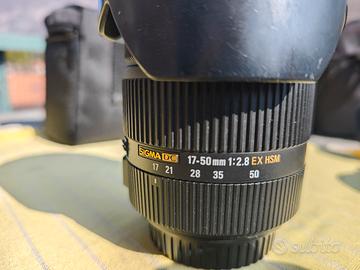 Sigma 17-50 f 2.8 per Canon 