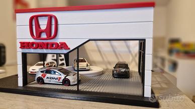 Diorama concessionaria Honda 1/64