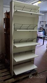 Scarpiera Slim a Colonna 5 Scomparti Bianca