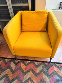 Coppia di poltrone IKEA – colore giallo senape