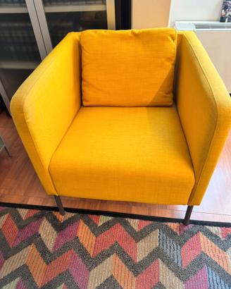Coppia di poltrone IKEA – colore giallo senape