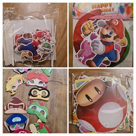 Allestimento per festa a tema Super Mario