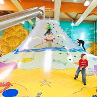 Playground Vulcano Arrampicata con Maxi Scivolo