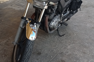 Moto d'epoca perfettamente fuzionante