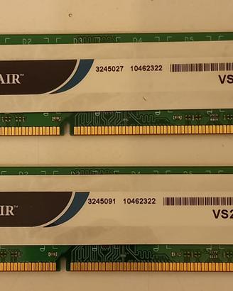 Memoria Corsair DDr3 1333 Mhz  - VS2GB1333D3