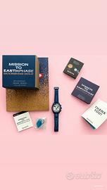 OMEGA X SWATCH mission to earthphase blu nuovomoon